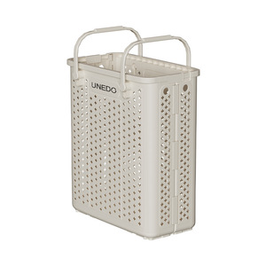Unedo Foldable Laundry <b>Basket</b> Large <b>Rectangular</b> With Wheels For Bathroom And Balcony Dirty Clothes <b>Storage</b> - Product Image 5