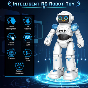 Thông Minh CỬ chỉ điều khiển lập trình trẻ em RC Robot đồ chơi tương tác nhảy múa robot với ghi âm giọng nói và biểu hiện trên khuôn mặt gốc - Product Image 3
