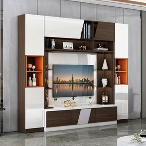 <b>TV</b> Wall Cabinet Modern Luxury Suspended <b>Unit</b> <b>Floating</b> <b>TV</b> Stand Design for Living Room Furniture - Product Image 1