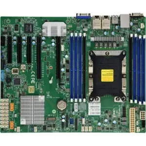 Supermicro X11SPI-TFサーバーマザーボード-Intelチップセット-ソケットP LGA-3647-1 Xリテールパック