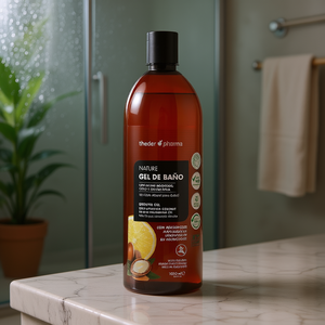 Gel douche Thader Pharma Nature 1000 ml avec huile d'argan, de noix de coco et de macadamia - Product Image 3