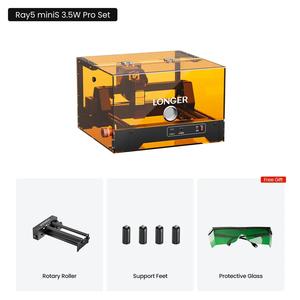 Longer Ray5 MiniS Diode CNC Desktop <b>Laser</b> Engraver with USB/WiFi Connection High Safety Protection for Metal/Acrylic/Leather - Product Image 3
