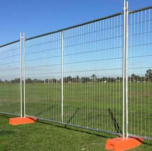 Panneaux de clôture temporaire en PVC enduit et galvanisé, faciles à assembler, pour <span class=keywords><strong>allée</strong></span> de villa et usage extérieur - Product Image 4