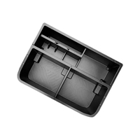 Pour jetour t2 accessoires 2020-2023 voiture style ABS noir boîte de rangement centrale coffre arrière organisateur plateau
