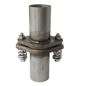 Venta directa de fábrica Abrazadera de manga de escape de acero inoxidable profesional Nueva condición Piezas de motor de coche Conexión de brida <span class=keywords><strong>Precio</strong></span> bajo - Product Image 2