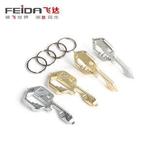 Llavero multifuncional Feida 24 en 1 de aleación de zinc, herramienta portátil para exteriores con destornillador y abridor de botellas - Product Image 1