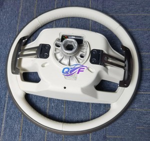 Volant en cuir perforé bois pour Land Rover Sport Range SVR L494 L405 <span class=keywords><strong>Evoque</strong></span> volant en bois - Product Image 2