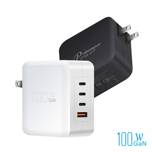 <span class=keywords><strong>Cargador</strong></span> de Pared Americano Plegable Prime de 4 Puertos <span class=keywords><strong>Tipo</strong></span> <span class=keywords><strong>C</strong></span> USB PD Gan de 100 Vatios con Supercarga Rápida de 100w para Teléfonos Móviles Honor y <span class=keywords><strong>Huawei</strong></span> - Product Image 1