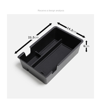 Produit en gros 3D ABS étanche à la poussière facile à nettoyer boîte de rangement d'accoudoir pour Byd Yuan jusqu'à 2024