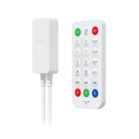 Contrôleur SPI PWM série CE RoHS SP63XE/SP64XE DC5-24V EU/UK pour bande LED RGB/RGBW/RGBCCT avec synchronisation musicale RF/Bluetooth/Zigbee et variateur LED