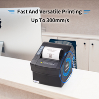 Xprinter XP-C2008 pencetak tanda terima termal 80mm kualitas tinggi POS dengan desain tahan air untuk pencetak kasir tagihan tiket