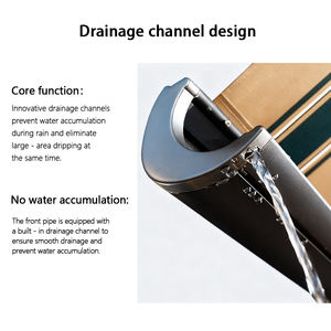 Ventes chaudes Auvents électriques rétractables à cassette complète en aluminium pour l'extérieur - Product Image 4