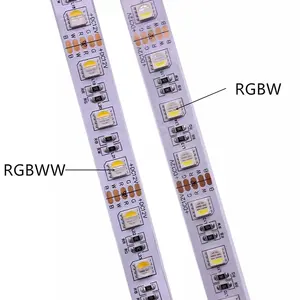 RGBW LED Strip High Brightness SMD 5050 Flexible LED Strip 5 Meter per Roll Support Remote Control RGBCW LED Light Strip