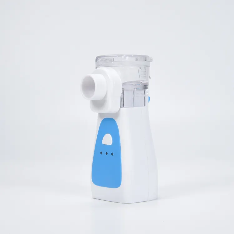 Medical Manual Ultrasonic Handheld Mini Portable Micro Mesh Asthma Nebulizer With Rechargeable Battery Nebulizer Machine