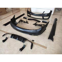 Kit carrosserie C63 pour Mercedes-Benz Classe C W204 LCI 2011-2014, mise à niveau vers un kit carrosserie complet AMG