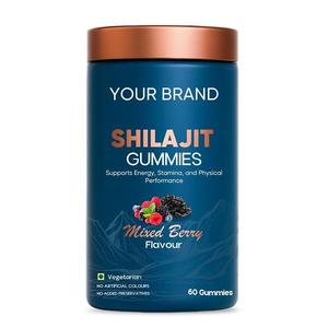 Shilajit Extract Gummies with Delicious Soft <b>Chewy</b> Texture and Compact Packaging for Easy Storage and Portable Enjoyment - Product Image 2