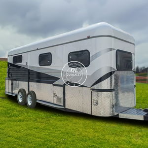 2025 OEM 3 Cheval Angle Charge Remorque Deluxe Cheval <span class=keywords><strong>Camion</strong></span> Pour Australie Australie Standard Luxe Cheval Flotteur Remorque - Product Image 6