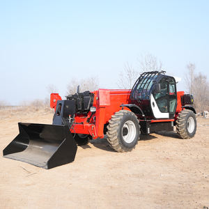 رافعة تلسكوبية بعجلات ديزل رباعية الدفع 7م 10م 15م 18م، رافعة شوكية تلسكوبية 3 طن، رافعة تلسكوبية بذراع 4 طن 5 طن - Product Image 2