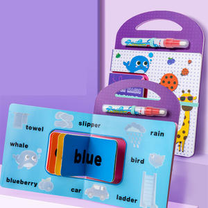 Buku mewarnai air untuk balita, mainan buku menggambar air ajaib yang dapat digunakan kembali untuk balita - Product Image 6