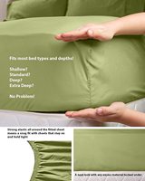 Ensemble de draps de lit Super doux 100% Polyester microfibre Polyester