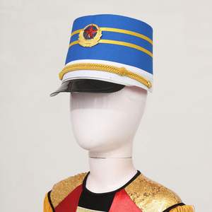 Haute qualité bande uniforme chapeau enfants casse-noisette jouet soldat chapeau Halloween bande grand chapeau Cosplay fête uniforme tête accessoire - Product Image 3