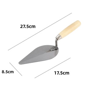 Couteau à plâtrer, truelle de <span class=keywords><strong>maçon</strong></span>, outil de plâtrage mural, racloir à carrelage épaissi, spatule à mastic, <span class=keywords><strong>outils</strong></span> à main de <span class=keywords><strong>maçon</strong></span> - Product Image 4