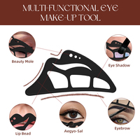 2026 Neues Cat Eye Makeup Schablonen werkzeug Perfect Symmetrical Winged Eyeliner Sticker Guide Wieder verwendbare Schönheits hilfe