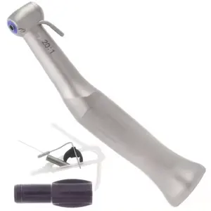 Diş Implant kontra açısı 20:1 Handpiece türbin Foshan diş üreticisi/20:1 azaltma kontra açı ışık olmadan