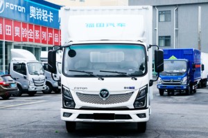 Foton Camión de 5 toneladas Entrega eléctrica Van Ollin EL Pro Camión ligero con cuerpo de caja personalizado Vehículo de nueva energía - Product Image 2
