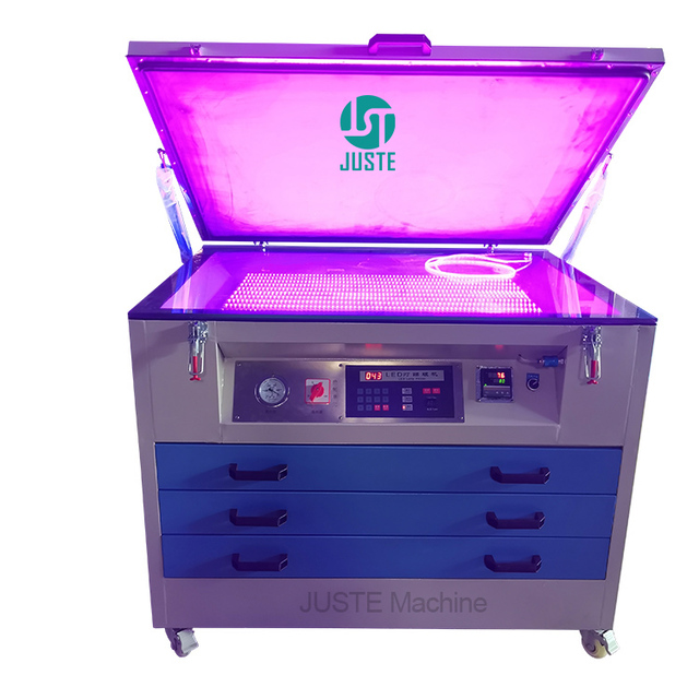 High Quality UV LED Exposure Machine Dryer Cabinet UV Exposure Unit Screen Printing Machine Turn Exposure