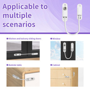 Cửa sổ con restrictor casement an ninh khóa cửa sổ giới hạn Stopper cửa sổ Ổ khóa an ninh cho Windows & cửa ra vào - Product Image 4