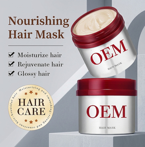 <span class=keywords><strong>Mascarilla</strong></span> <span class=keywords><strong>Capilar</strong></span> con Queratina, Aceite de Argán y Ácido Hialurónico para Reparar y Nutrir el Cabello Seco y Dañado, 230g, Marca Privada OEM - Product Image 3