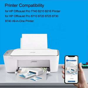 Cartuchos de Tinta Compatibles con HP 953XL 952XL 954XL 955XL para Impresoras HP OfficeJet Pro 7740 8710 8715 8720 8730 8740 - Product Image 6