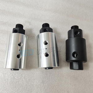 Joint rotatif hydraulique haute pression à double canal, boîtier en aluminium, remplacement pour DEUBLIN, structure simple, croisé - Product Image 2