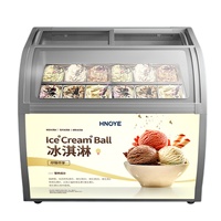 Vitrine Réfrigérée à Glaces en Acier Inoxydable, 8 Bacs, Présentoir de Gelato de Comptoir, 220V 50Hz