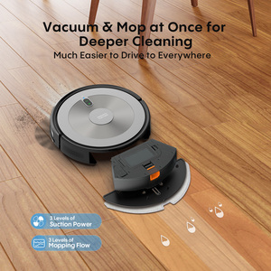 App-Control Smart Automatic Sweeping <b>Mopping</b> Robot Vacuum Cleaner Water High-Capacity Battery Wet/<b>Dry</b> Household for Robot Vacuum - Product Image 2