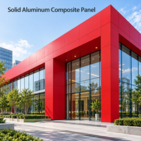 Panneau composite en aluminium massif aspect marbre de 3 mm 4x8 pieds pour panneaux muraux découpés sur mesure