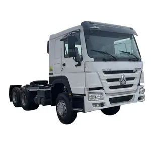 Sinotruck HOWO 6X4 10 rodas, novo e usado, preço baixo, caminhão de reboque, cabeça de caminhão, 430hp 371hp, Angola, Zâmbia, caminhão trator