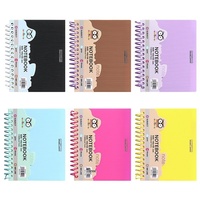 Nouveaux cahiers à spirales en papier avec couverture en papier, fabriqués en Chine, en stock, formats A4/A5/A6, best-sellers, pour cadeau