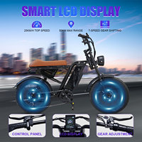 Sepeda Listrik US Warehouse C-Sider CS-M4 750W Motor Hub Belakang Tanpa Sikat 48V 13AH Lithium Kecepatan 45km/jam Jarak Tempuh 50-60km (Stok Tersedia di AS)