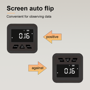Jauge d'angle numérique de haute précision, instrument de mesure d'angle portable pour les opérations magnétiques en extérieur, chercheur d'angle - Product Image 4