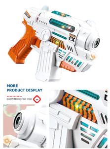 Juguete eléctrico de burbujas automático para niños, pistola de juguete con luces y sonido - Product Image 5