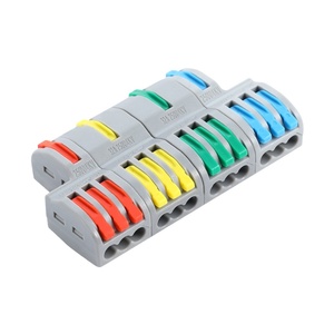 Proveedor de China, terminales de liberación rápida, <span class=keywords><strong>4</strong></span> en 12 salidas, bloque de terminales de conector de cable rápido, trato directo con el - Product Image 1