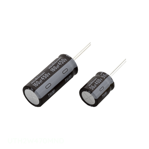 ตัวเก็บประจุสำหรับ UTH2W470MND 47 uF รูผ่านขั้ว450V - Product Image 1