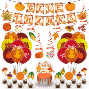 JUXINDA Kit <span class=keywords><strong>de</strong></span> guirlande <span class=keywords><strong>de</strong></span> ballons <span class=keywords><strong>de</strong></span> Thanksgiving avec drapeau <span class=keywords><strong>de</strong></span> bruant, ensemble <span class=keywords><strong>de</strong></span> décoration <span class=keywords><strong>de</strong></span> fête <span class=keywords><strong>de</strong></span> récolte d'automne pour <span class=keywords><strong>cheminée</strong></span> murale - Product Image 3