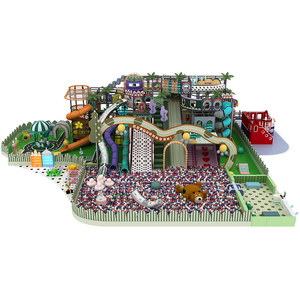 Aire de jeux intérieure, trampolines, toboggans, équipement de jeux souples d'intérieur, piscine à balles - Product Image 4