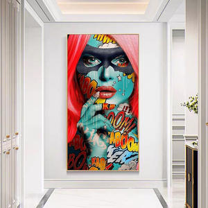 Tatuaggio astratto moderno donna pittura murale Poster per camera <span class=keywords><strong>da</strong></span> letto soggiorno decorazione di arte della parete facile <span class=keywords><strong>da</strong></span> <span class=keywords><strong>appendere</strong></span> gli scaffali - Product Image 1