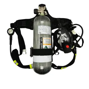 稳定呼吸纯RHZKF6.8/30空气呼吸器SCBA，带声音报警器，用于消防员实验室化学科学