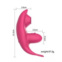 Vibrateur clitoridien sans fil avec application télécommandée, jouet sexuel pour adultes, vibrateur à langue portable pour femmes