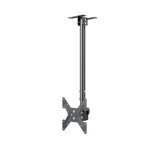 Support de télévision télescopique robuste et réglable en hauteur pour <span class=keywords><strong>plafond</strong></span>, idéal pour salles de classe, bars, cinémas maison, restaurants et salles de conférence - Product Image 1